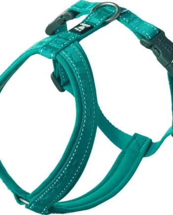 Hurtta Eco Casual Y-sele – Peacock til hunde på tilbud!