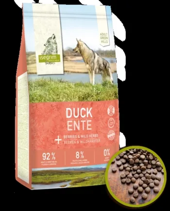 Isegrim Adult Green Hills 12 kg – Kornfrit Hundefoder til Allergi