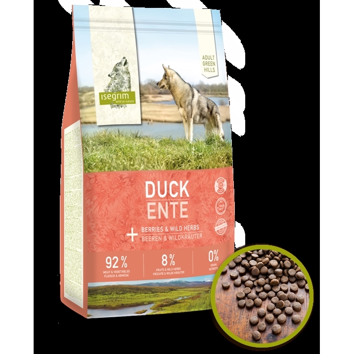 Isegrim Adult Green Hills 12 kg – Kornfrit Hundefoder til Allergi