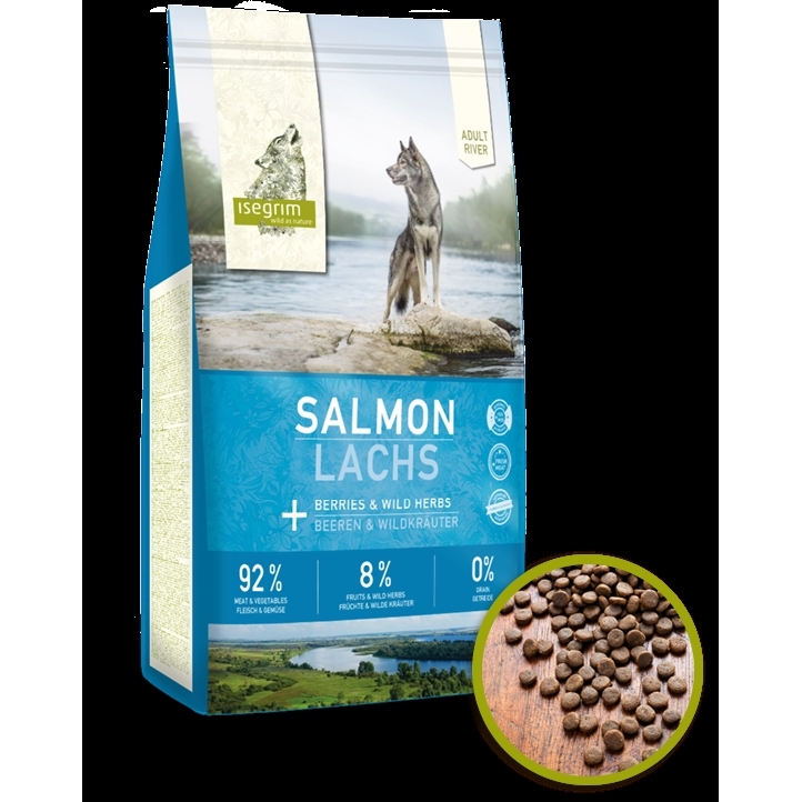 Isegrim Laks Hundefoder 12 Kg – Kvalitetsfoder til Hunde