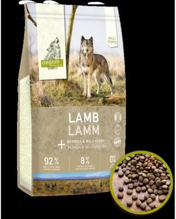 Isegrim Kornfrit Hundefoder med Lam 12 Kg - Sundt Foder!