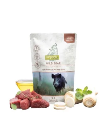 Isegrim Vådfoder til Hunde med Vildsvin – Kornfrit 410g