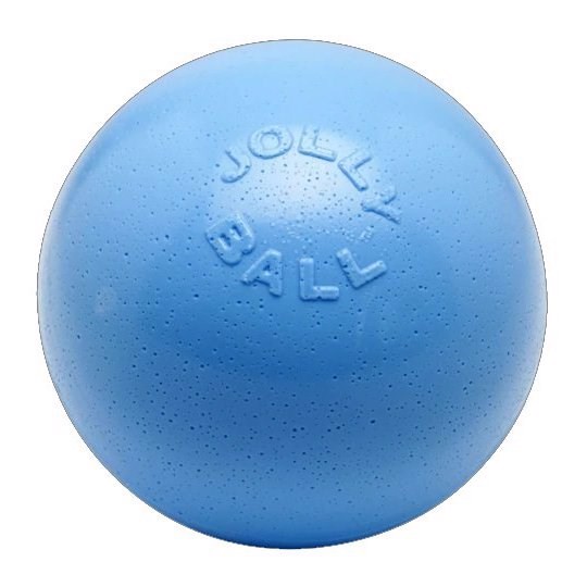 Jolly Ball Bounce-n-Play – Holdbart Hundelegetøj i Blå