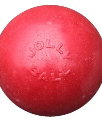 Jolly Ball Bounce-n-Play – Holdbart Hundelegetøj i Rød