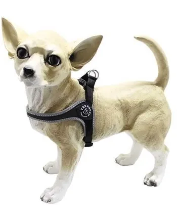 Justerbar Tre Ponti Hundesele i Sort – Kvalitet og Stil