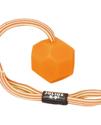 K9 Silikone Bold – Orange til Hundetræning og Leg