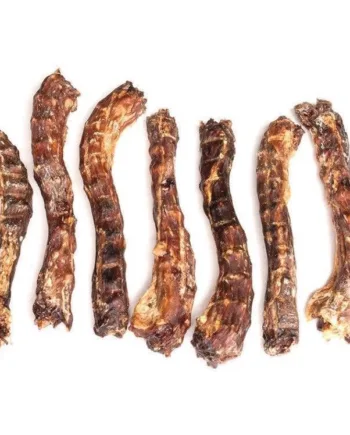 Tørrede Kalkunhalse 200g – Sund Belønningssnack til Hunde