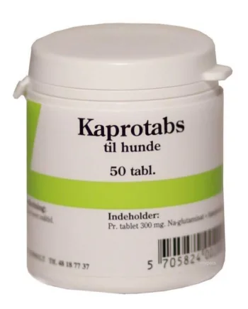 Kaprotabs til Hunde – Stop Afføringsspisning, 50 Tabletter