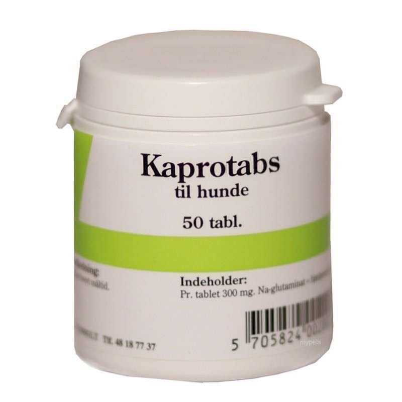 Kaprotabs til Hunde – Stop Afføringsspisning, 50 Tabletter