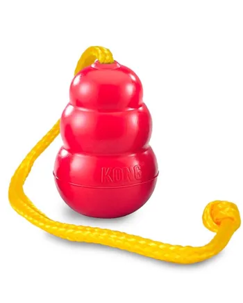 KONG Classic Hundelegetøj med Reb – Uundgåelig Leg!