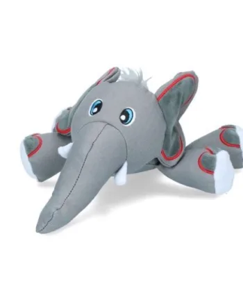 Kong Cozie Elefant – Holdbart Hundelegetøj med Squeakers