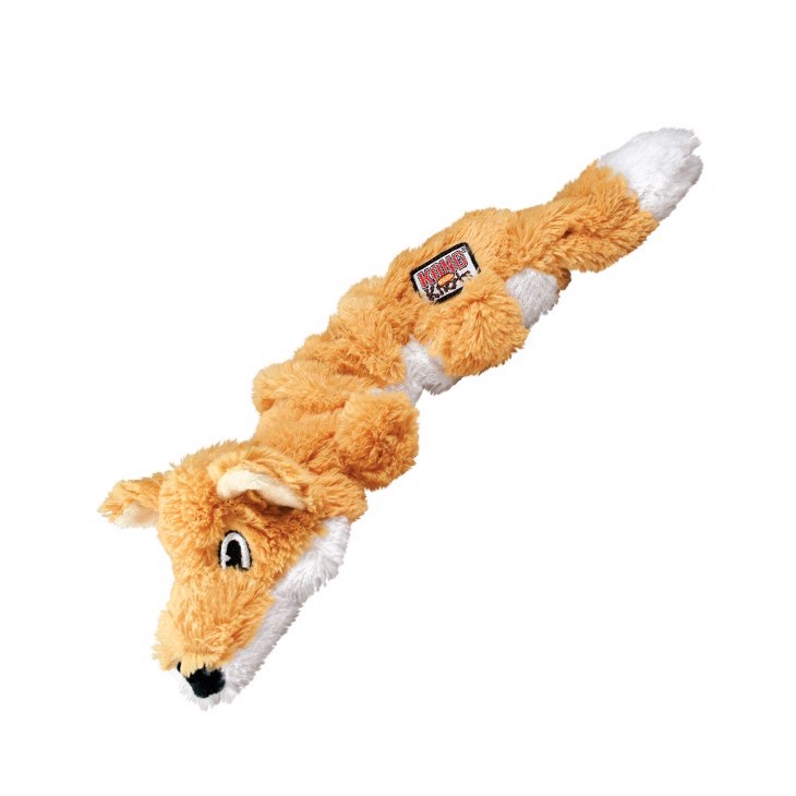 Kong Scrunch Knots Fox – Fantastisk Hundelegetøj på tilbud!