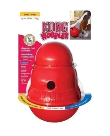 KONG Wobbler Snackbold – Aktivitet og Sjov til Hunde