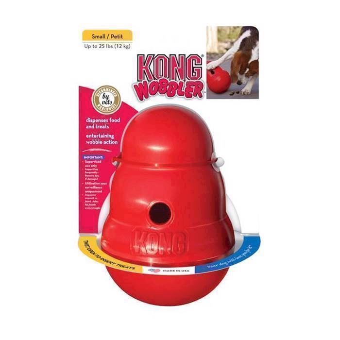 KONG Wobbler Snackbold – Aktivitet og Sjov til Hunde