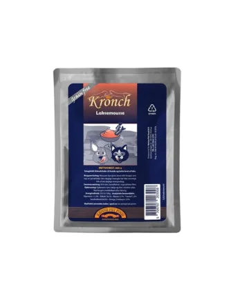 Kronch Lakse Mousse - Uimodståelig Snack til Hunde og Katte