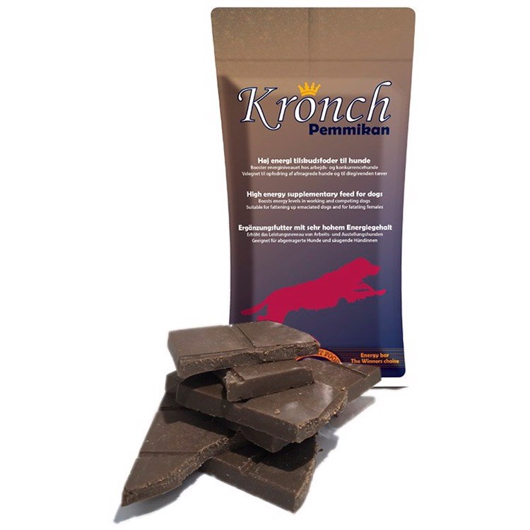 Kronch Pemmikan Energibar til Hunde – Optimal Energi 400g