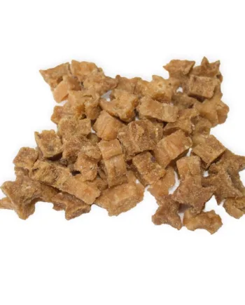 Sunde lakseterninger til hunde – Fiskesnack 100g