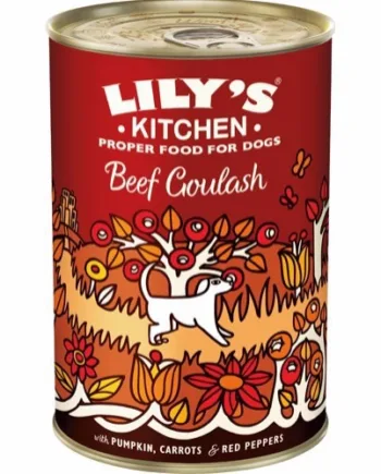 Lily's Kitchen Oksekød og Grøntsager Dåsemad 400g - Tilbud!
