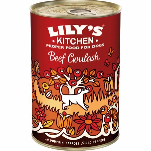 Lily's Kitchen Oksekød og Grøntsager Dåsemad 400g - Tilbud!