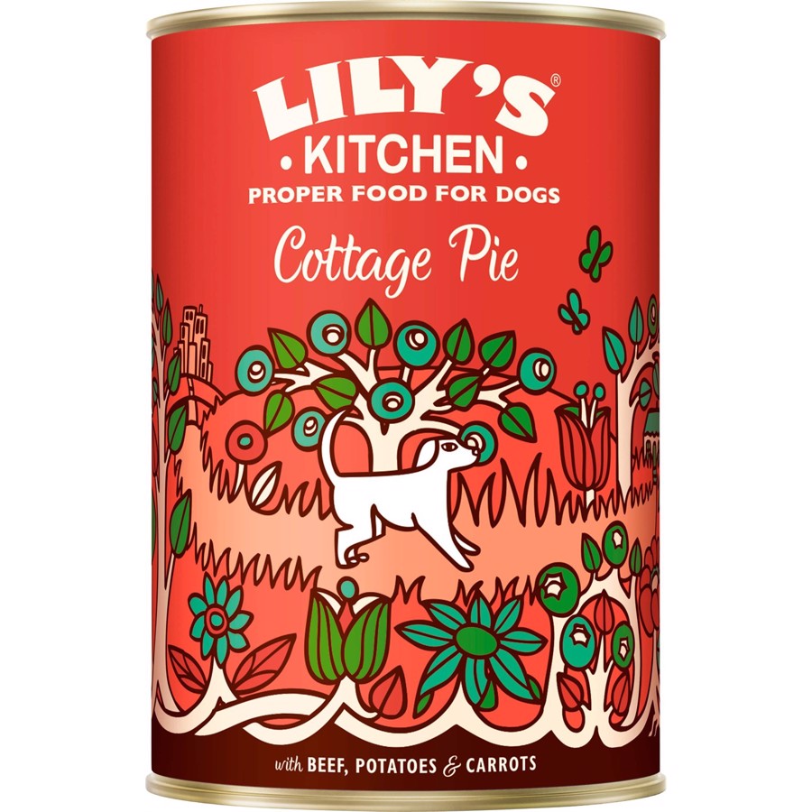 Lily's Kitchen Kornfri Hunde Dåsemad - Cottage Pie 400g