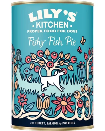 Lily's Kitchen Fisketærte til Hund – Sund Dåsemad 400g