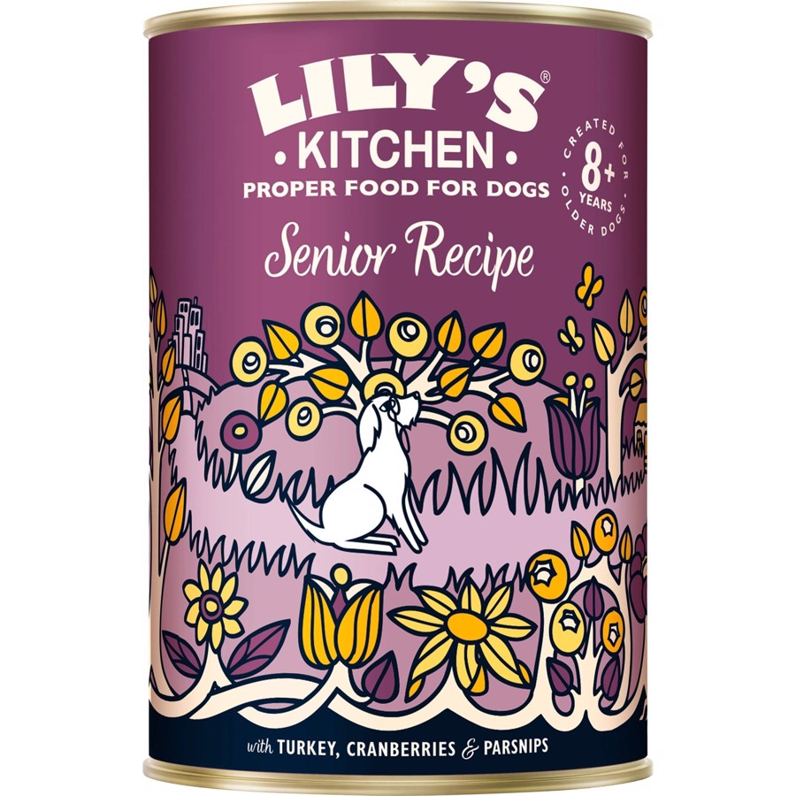 Lily's Kitchen Kornfrit Dåsemad til Senior Hunde 400g