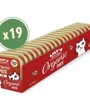 Luksus Økologisk Oksekødspaté til Kat – 19x85g Tilbud!