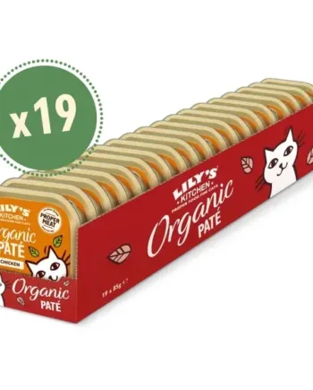 Økologisk Kylling Paté til Katte - 19x85g fra Lilys Kitchen