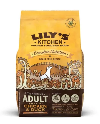 Lily's Kitchen Hundefoder med Kylling og And - 2 kg Tilbud!