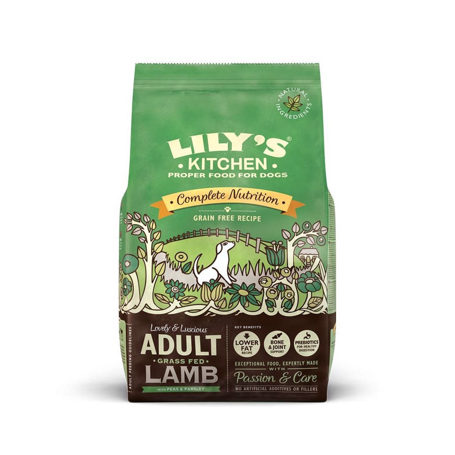 Lily's Kitchen Kornfrit Tørfoder med Lam til Hunde