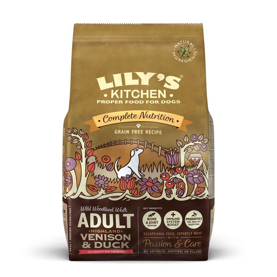 Lily's Kitchen Hundefoder med Vildt og And - 2 kg Tilbud
