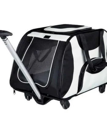 Luksuriøs Trolley til Store Hunde – Komfortabel Transport!