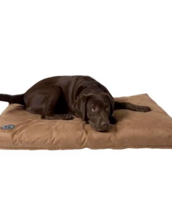 Memory Foam Hundeseng i Camel – Ultimativ Komfort til Hunde