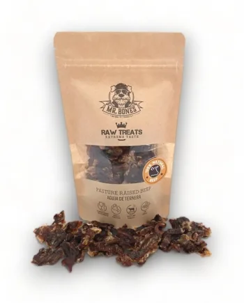 Mr. Bones Rå Oksekøds Snacks – Sund Belønning til Hunde