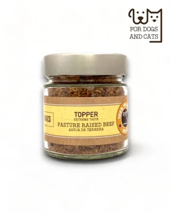 Mr. Bones Toppers Beef 100g – Naturligt tilskud til kæledyr