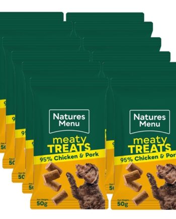 Natures Menu Barf Bites Kylling – 12 Pakker til Hunde