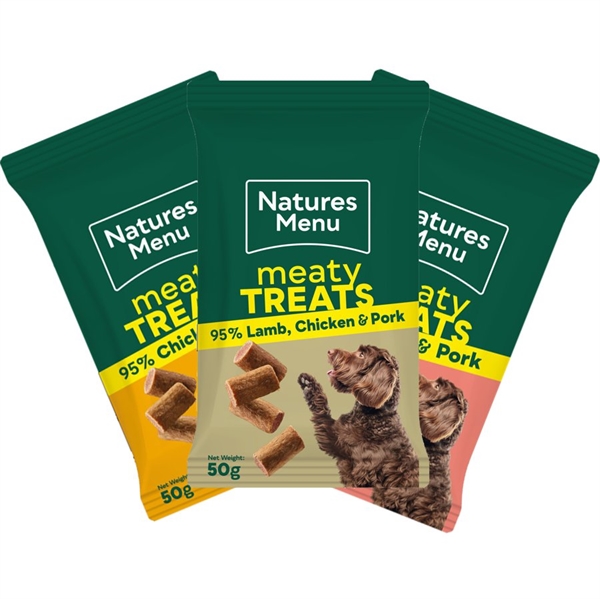 Natures Menu Barf Bites Mixkasse – 12 Sundhedsgodbidder!