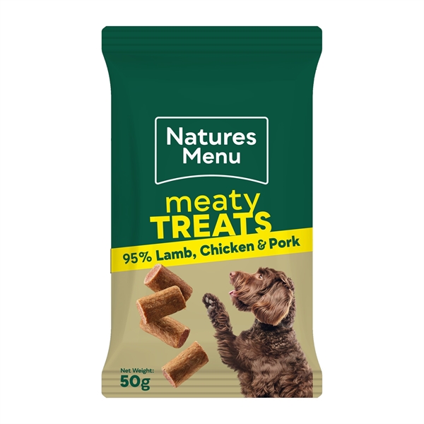 Natures Menu Lam BARF Bites – Uimodståelige hundegodbidder!