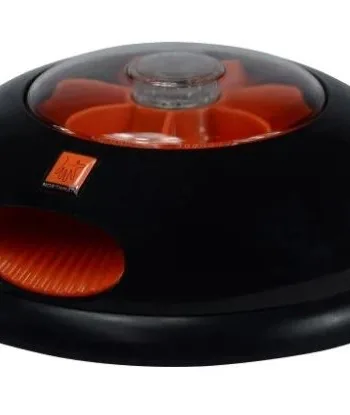 Northmate Pulse Slow Eater – Interaktiv Hundeskål, Sort/Orange