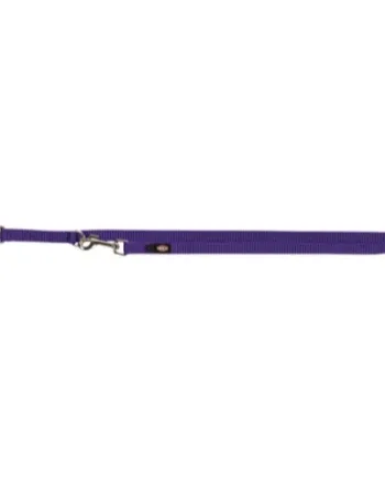 Premium Justerbar Nylon Hundeline - Violet 2 m Kvalitet