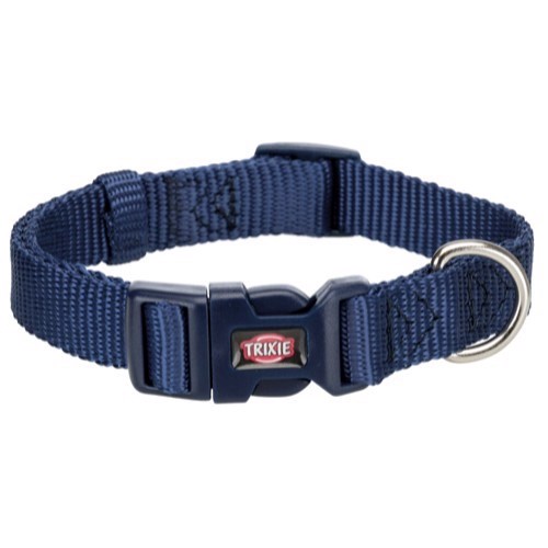 Holdbart Justerbart Nylon Halsbånd til Hunde - Indigo