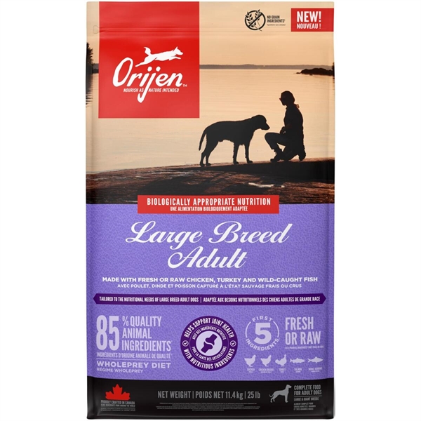 Orijen Hundefoder til Store Racer 11,4 kg – Black Friday Tilbud!