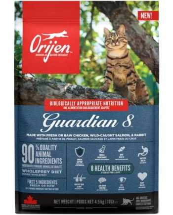 Orijen Kattefoder Guardian - 90% Kød og Fisk til Din Kat