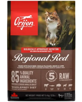 Orijen Kat Regional Red – Premium Foder til Sund Kattehelse