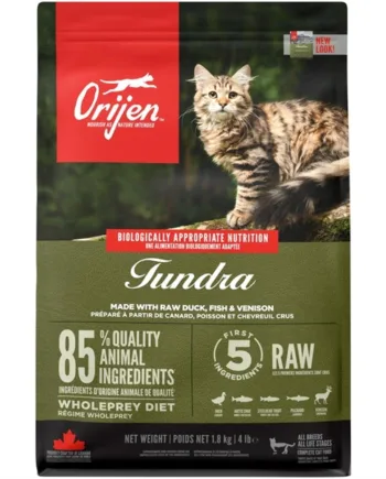 Orijen Kattefoder Tundra – 85% Kvalitetsingredienser!