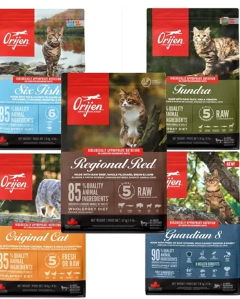Orijen Deluxe Foderpakke til Voksne Katte – Luksusoplevelse