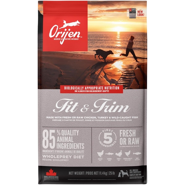 Orijen Fit Trim Hundefoder 11 kg – Sund kost til din hund