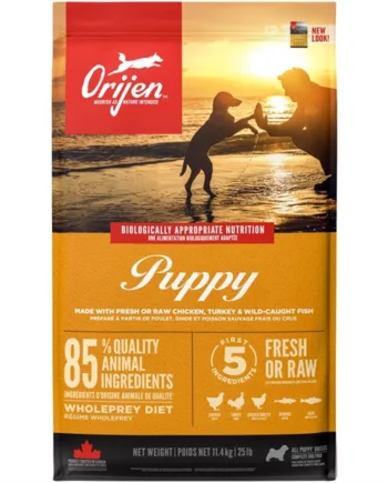 Orijen Puppy Hvalpefoder 11 Kg – Kvalitetsfoder til Hvalpe!