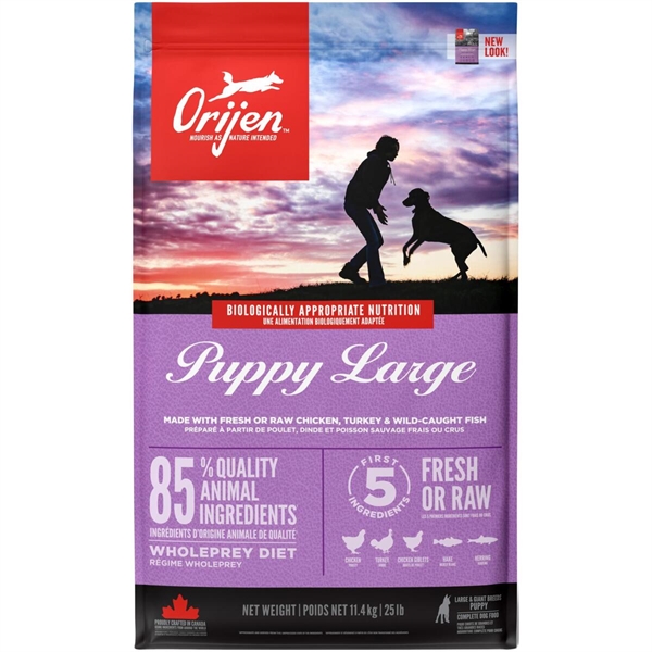 Orijen Hvalpefoder til Store Racer – Kornfri Kvalitet!