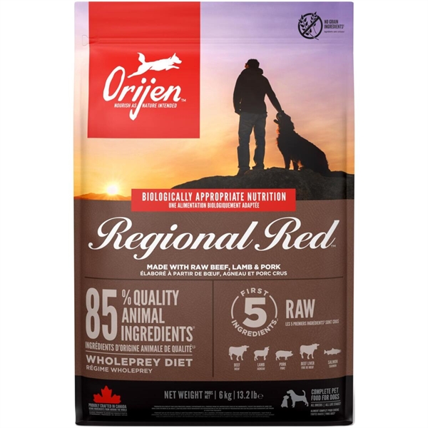 Orijen Regional Red Hundefoder – Kvalitetsfoder til Hunde!